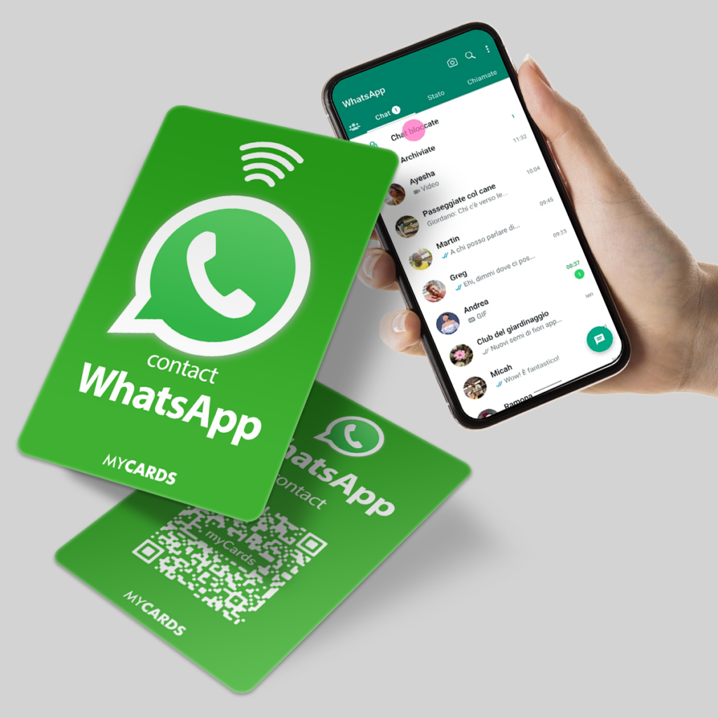 Whatsapp Contatti – MYCARDS