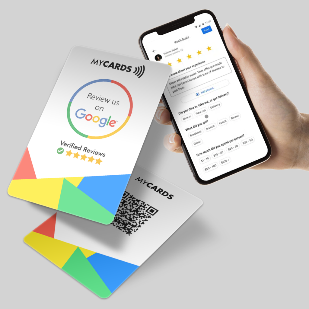 Google Recensioni – MYCARDS